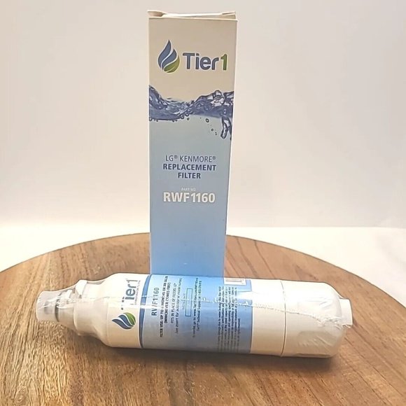Tier1 RWF1160 Refrigerator LG Kenmore Water Filter Replacement New Sealed‎ - Picture 1 of 4